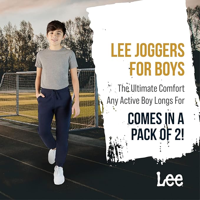 2 pc pack Lee Boys' Sweatpants