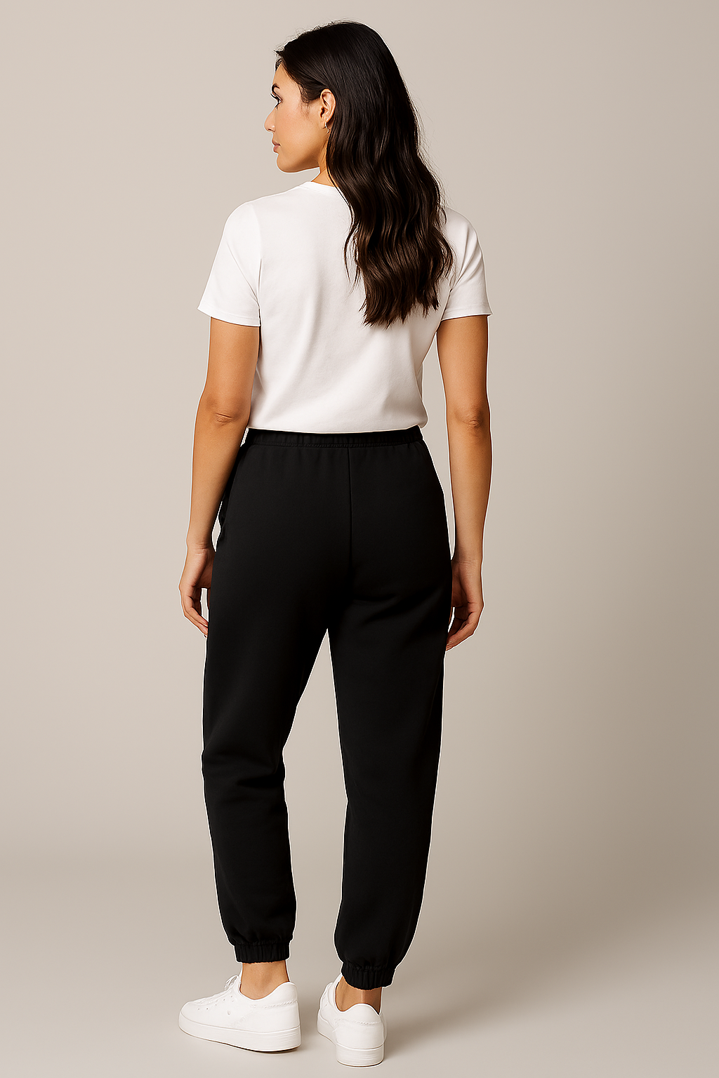 Black Fleece Ladies Trouser – Comfortable & Casual Wear
