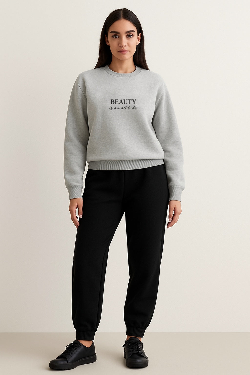 Women’s Oversized Sweatshirt & Jogger Trouser Set – Comfort Meets Style